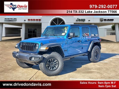 2026 Jeep Wrangler WRANGLER 4-DOOR WILLYS