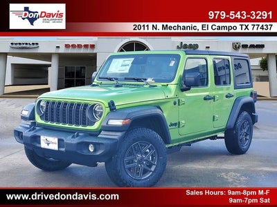 2026 Jeep Wrangler WRANGLER 4-DOOR SPORT S