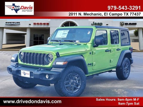 2026 Jeep Wrangler WRANGLER 4-DOOR SPORT S