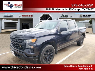 2023 Chevrolet Silverado 1500 2WD Crew Cab Short Bed Custom
