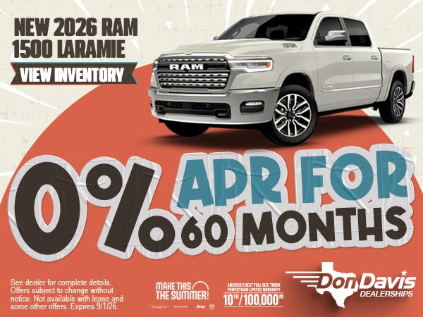 8.26 0% Ram 1500 Laramie
