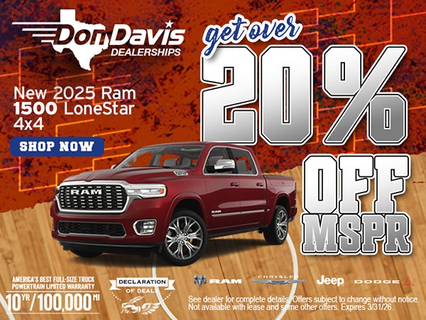 2025 Ram 1500 LoneStar