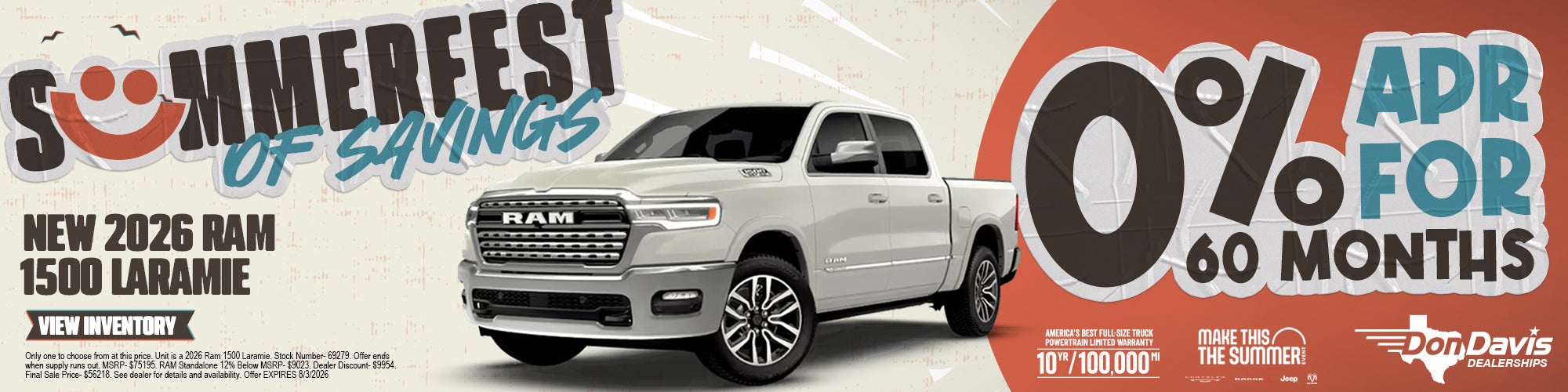 8.26 0% Ram 1500 Laramie