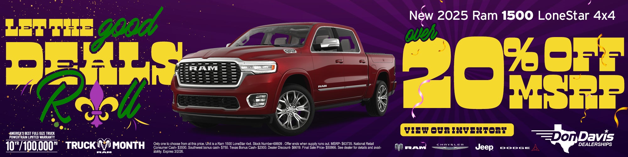 2.26 Ram 1500 Lone Star